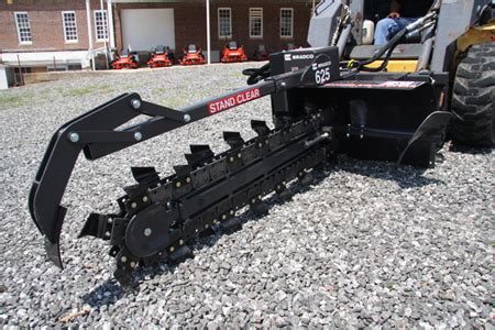 3 point trencher skid steer attached|pto hitch trencher.